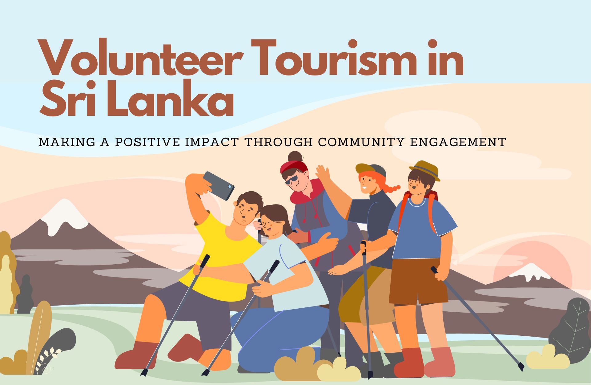 development of volunteer tourism